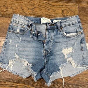 Distressed Denim Women Shorts 27/5